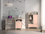 Mevel 07 Piasek pustyni/Millennial pink - biurko 1D - obrazek 10