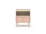 Mevel 10 Piasek pustyni/Millennial pink - szafka 1S - obrazek 3