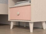 Mevel 10 Piasek pustyni/Millennial pink - szafka 1S - obrazek 9