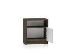 Avante 08 dąb windmill / MDF cashmere połysk - szafka nocna 1D - obrazek 6