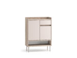 Voco 03 dąb cremona terracotta / cashmere - szafka 2D1S