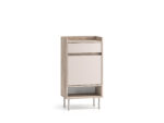 Voco 04 dąb cremona terracotta / cashmere - szafka 1D1SL/P