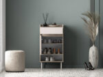 Voco 04 dąb cremona terracotta / cashmere - szafka 1D1SL/P - obrazek 5