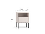 Barnee 05 cashmere - szafka nocna 1S - obrazek 7