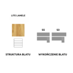 Stolik kawowy bukowy ST171 - obrazek 4