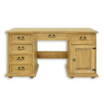 Biurko sosnowe RUSTIKAL BR702 - obrazek 3