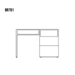 Biurko sosnowe RUSTIKAL BR701 - obrazek 11