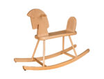 Drewniany koń na biegunach AD259