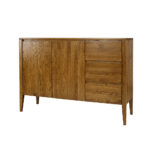 Komoda Dębowa RETRO KD338 137x95x43 cm - obrazek 4