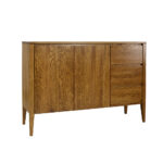 Komoda Dębowa RETRO KD338 137x95x43 cm - obrazek 6