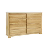 Komoda Dębowa CLASSIC KD356 150x95x45 cm - obrazek 2