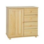 Komoda Sosnowa CORSICA KD100 100x100x47 cm - obrazek 2