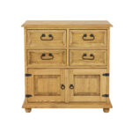 Komoda Metalowa RUSTIKAL KD701 90x89x43 cm