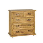 Komoda Metalowa RUSTIKAL KD702 90x89x43 cm - obrazek 5