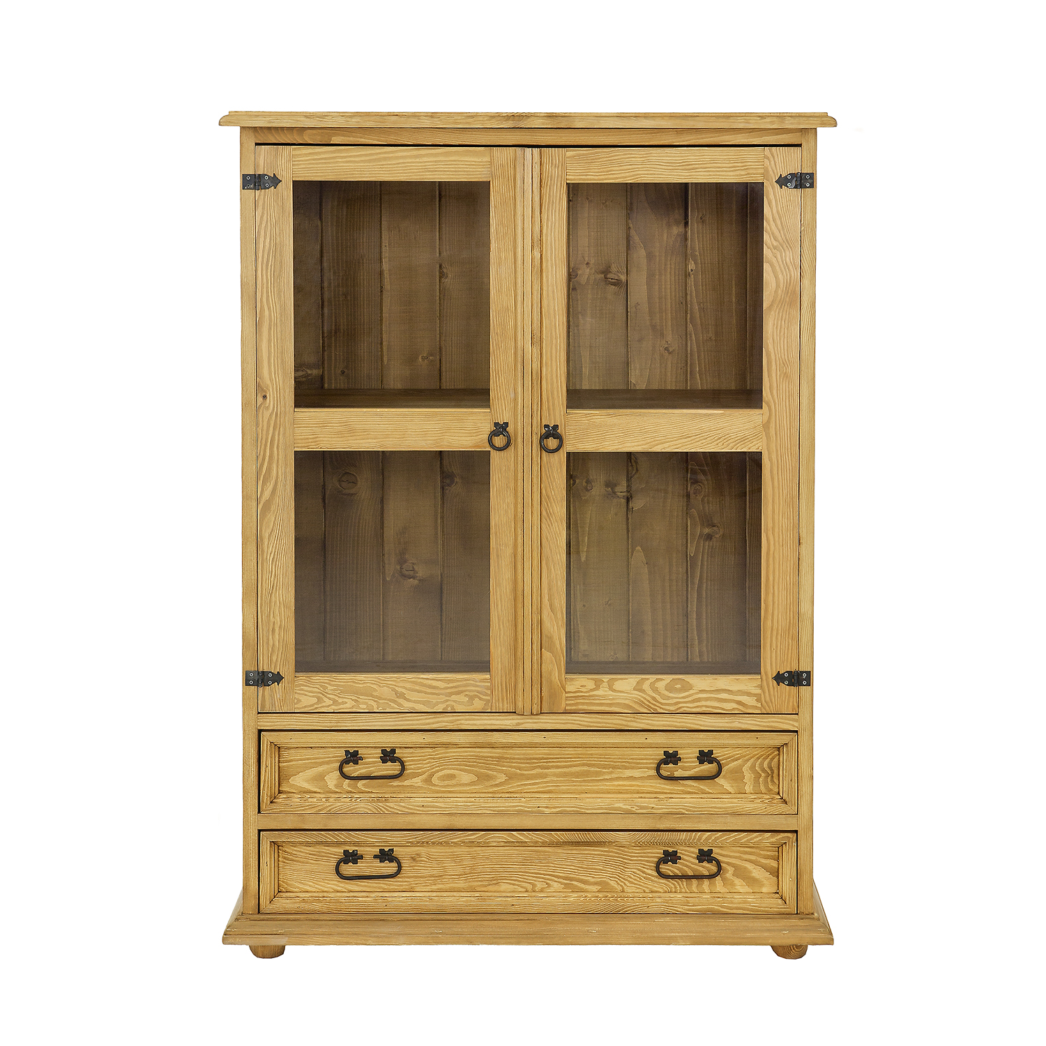 DREWMAX-KOMODA-SOSNOWA-WOSKOWANA-KD703-JASNY-WOSK_2.jpg Komoda Metalowa RUSTIKAL KD703 100x140x50 cm - obrazek 1