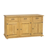 Komoda Metalowa RUSTIKAL KD706 167x85x56 cm - obrazek 2