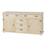 Komoda Metalowa RUSTIKAL KD707 167x85x56 cm - obrazek 4