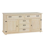 Komoda Metalowa RUSTIKAL KD707 167x85x56 cm - obrazek 6