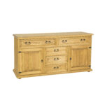 Komoda Metalowa RUSTIKAL KD707 167x85x56 cm - obrazek 2