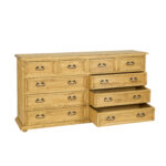 Komoda Metalowa RUSTIKAL KD708 169x89x43 cm - obrazek 3