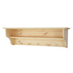 Półka Sosnowa RUSTIKAL PK700 110x33x30 cm - obrazek 8