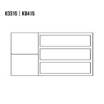 Komoda Dębowa VIP KD315 140x90x41 cm