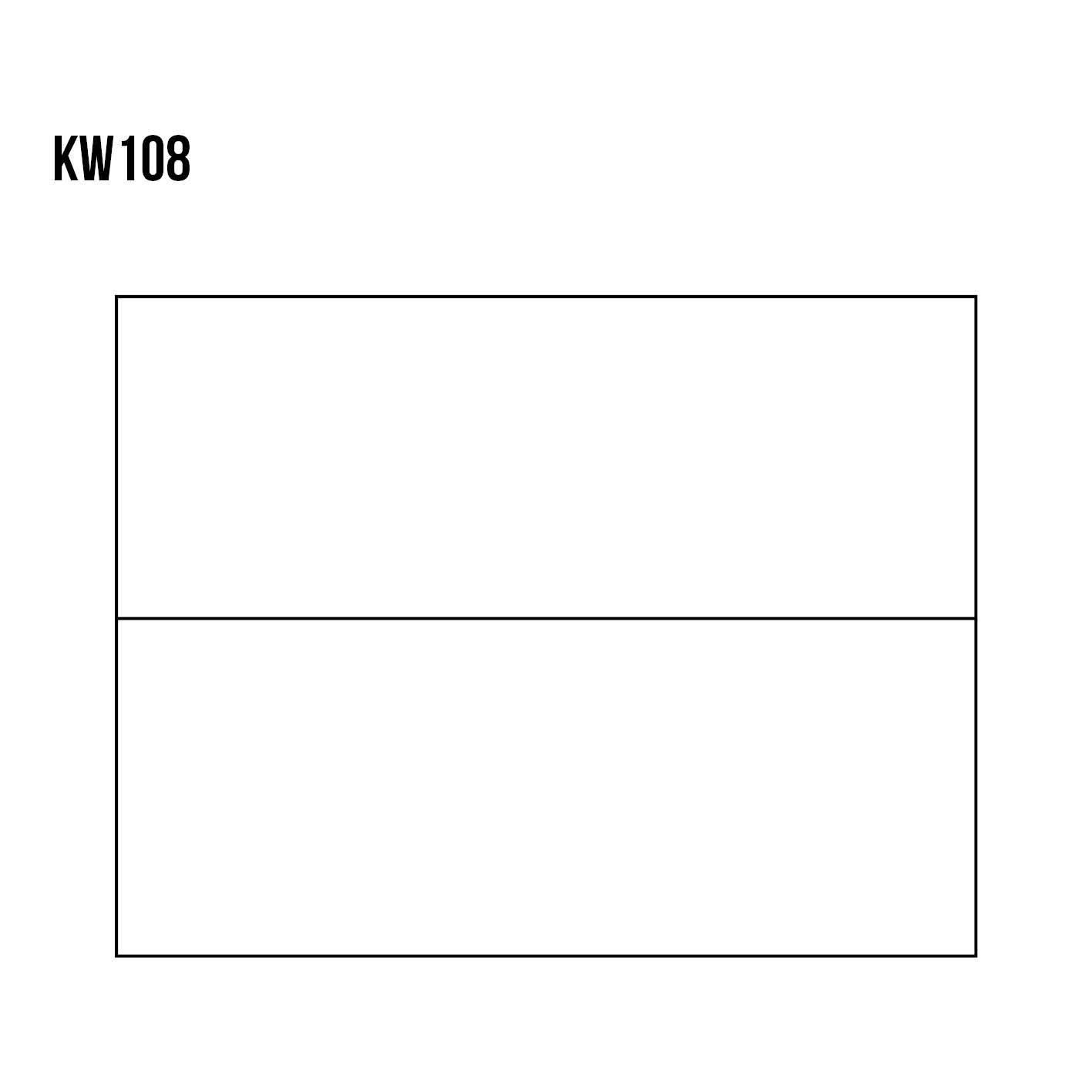 DREWMAX-RYSUNEK-TECHNICZNY-WITRYNA-KW108.jpg Witryna Sosnowa DOULIS KW108 80x60x30 cm - obrazek 1
