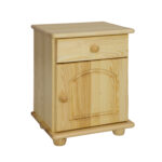 Szafka Nocna Sosnowa CORSICA SN104 42x55x35 cm - obrazek 2