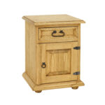 Szafka Nocna Metalowa RUSTIKAL SN701 45x60x43 cm - obrazek 2