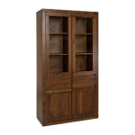 Witryna Bukowa VIP KW402 103x190x41 cm - obrazek 2