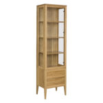 Witryna Dębowa RETRO KW338 55x195x40 cm - obrazek 2
