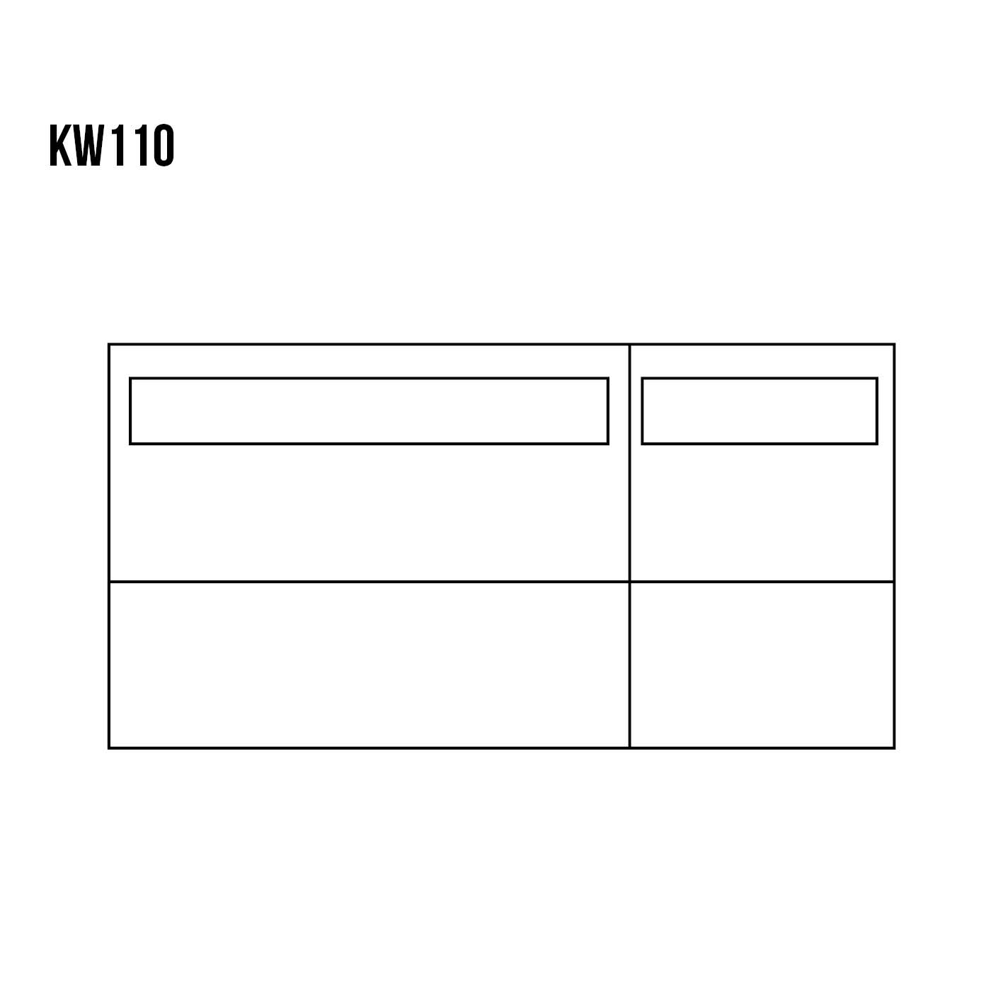 KW110.jpg Witryna Sosnowa DOULIS KW110 133x86x47 cm - obrazek 1