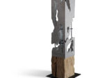 Lampa TYBET stare drewno i beton premium do eleganckiego wnętrza