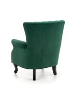 Fotel TITAN 73 cm ciemny zielony / zielony velvet do wnętrza - obrazek 4