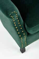 Fotel TITAN 73 cm ciemny zielony / zielony velvet do wnętrza - obrazek 6