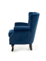 Fotel TITAN 73 cm granatowy velvet do wnętrza - obrazek 2
