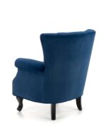 Fotel TITAN 73 cm granatowy velvet do wnętrza - obrazek 3