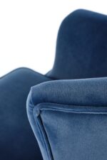 Fotel TITAN 73 cm granatowy velvet do wnętrza - obrazek 6