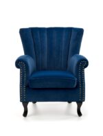 Fotel TITAN 73 cm granatowy velvet do wnętrza - obrazek 7