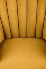 Fotel TITAN 73 cm musztardowy velvet do wnętrza - obrazek 7