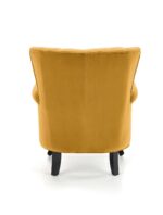 Fotel TITAN 73 cm musztardowy velvet do wnętrza - obrazek 10