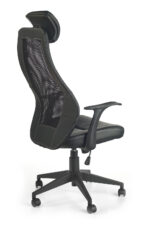 Fotel pracowniczy TORINO 64 cm czarny do biura i gabinetu - obrazek 2