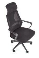 Fotel pracowniczy VALDEZ 64 cm czarny do biura i gabinetu - obrazek 2