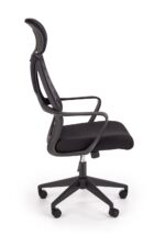 Fotel pracowniczy VALDEZ 64 cm czarny do biura i gabinetu - obrazek 3