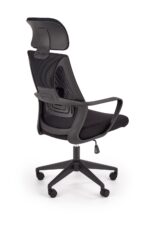 Fotel pracowniczy VALDEZ 64 cm czarny do biura i gabinetu - obrazek 4
