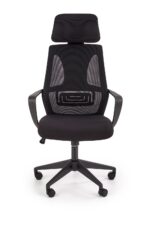 Fotel pracowniczy VALDEZ 64 cm czarny do biura i gabinetu - obrazek 9