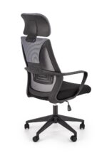 Fotel pracowniczy VALDEZ 64 cm popielaty / czarny do biura i gabinetu - obrazek 4