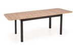 Stół rozkładany FLORIAN 90x160 - 228 cm dąb artisan / czarny MDF do jadalni - obrazek 3