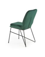 Krzesło K454 46 cm ciemny zielony do jadalni - obrazek 7