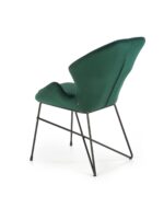 Krzesło K458 57 cm ciemny zielony do jadalni - obrazek 3